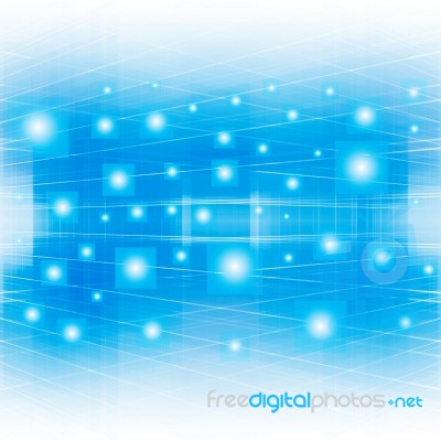 Blue Abstract Background Stock Image