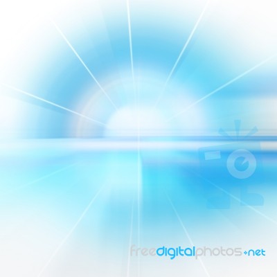 Blue Abstract Background Stock Image