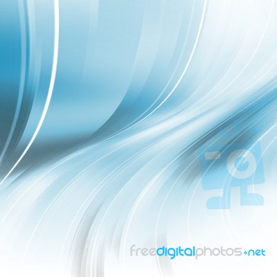 Blue Abstract Background Stock Image