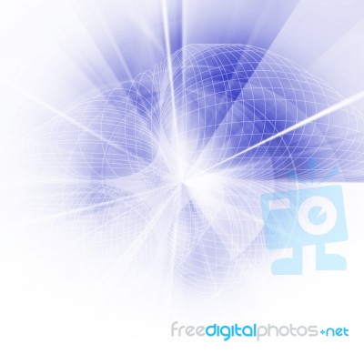 Blue Abstract Background Stock Image