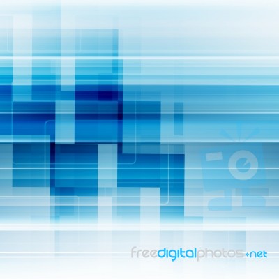 Blue Abstract Background Stock Image