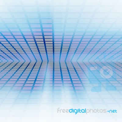 Blue Abstract Background Stock Image