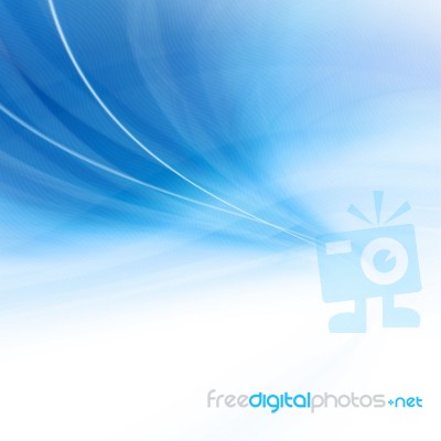 Blue Abstract Background Stock Image