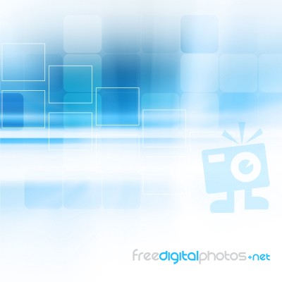 Blue Abstract Background Stock Image