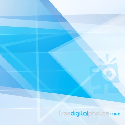 Blue Abstract Background Stock Image