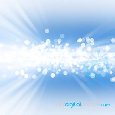 Blue Abstract Background Stock Image