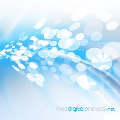 Blue Abstract Background Stock Image