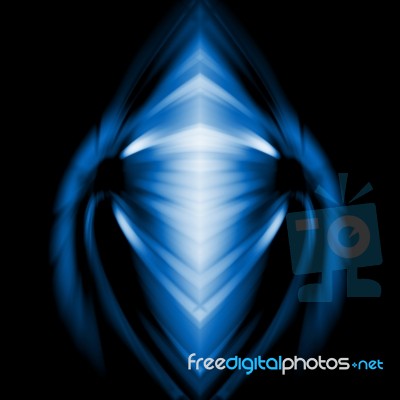 Blue Abstract Background Stock Image