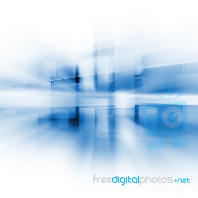 Blue Abstract Background Stock Image