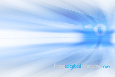 Blue Abstract Background Stock Image