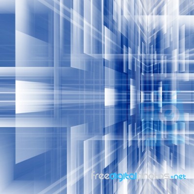 Blue Abstract Background Stock Image