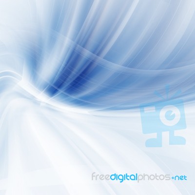 Blue Abstract Background Stock Image