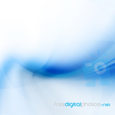 Blue Abstract Background Stock Image