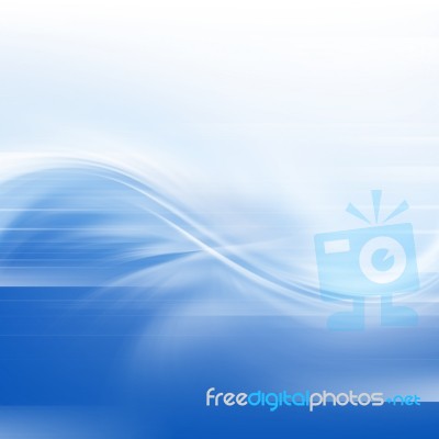 Blue Abstract Background Stock Image