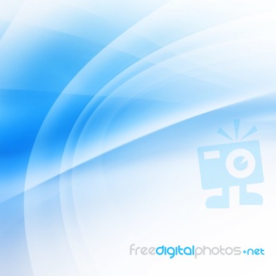 Blue Abstract Background Stock Image