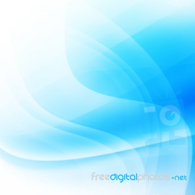 Blue Abstract Background Stock Image