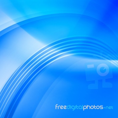 Blue Abstract Background Stock Image