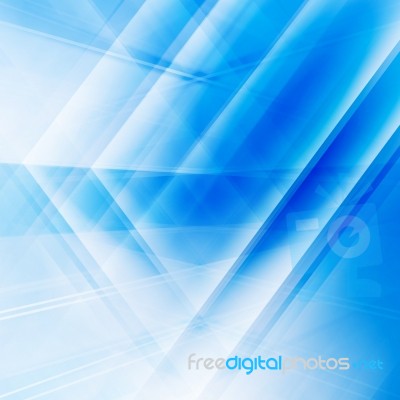 Blue Abstract Background Stock Image