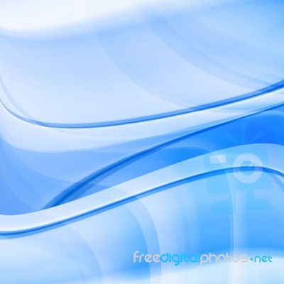 Blue Abstract Background Stock Image