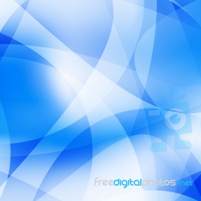 Blue Abstract Background Stock Image