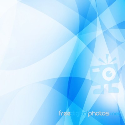 Blue Abstract Background Stock Image