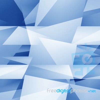 Blue Abstract Background Stock Image