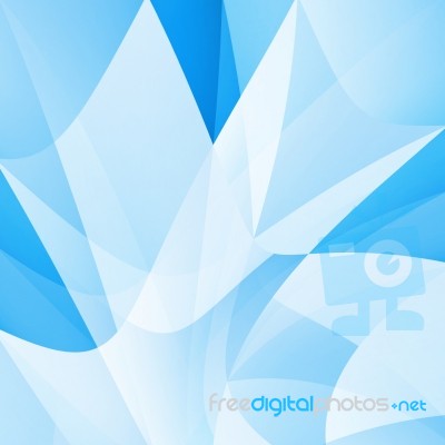 Blue Abstract Background Stock Image