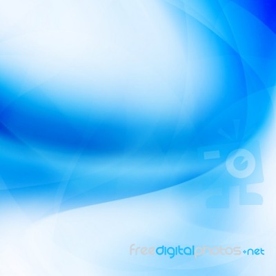 Blue Abstract Background Stock Image