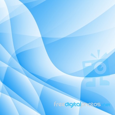 Blue Abstract Background Stock Image