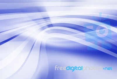 Blue Abstract Background Stock Image