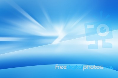 Blue Abstract Background Stock Image