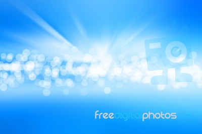 Blue Abstract Background Stock Image