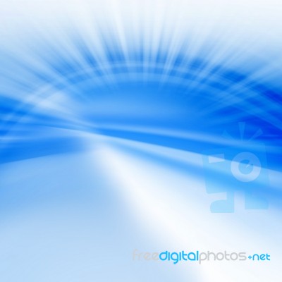 Blue Abstract Background Stock Image