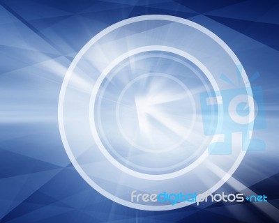 Blue Abstract Background Stock Image