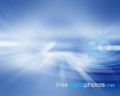 Blue Abstract Background Stock Image