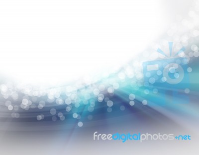 Blue Abstract Background Stock Image