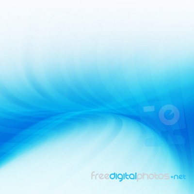 Blue Abstract Background Stock Image