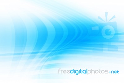 Blue Abstract Background Stock Image