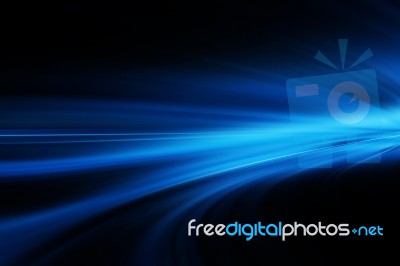 Blue Abstract Background Stock Image