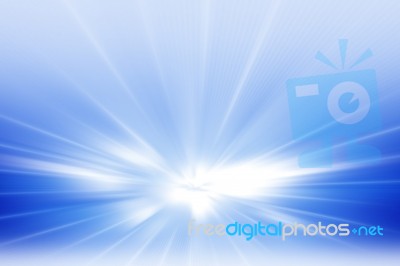 Blue Abstract Background Stock Image