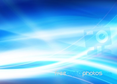 Blue Abstract Background Stock Image