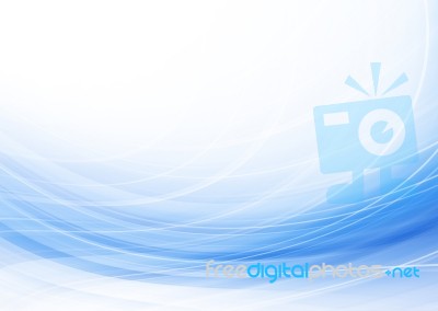 Blue Abstract Background Stock Image