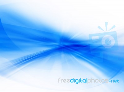 Blue Abstract Background Stock Image