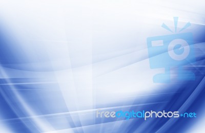 Blue Abstract Background Stock Image