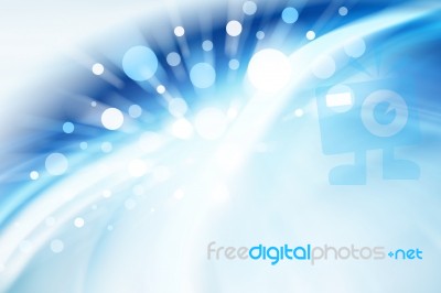 Blue Abstract Background Stock Image