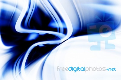 Blue Abstract Background Stock Image