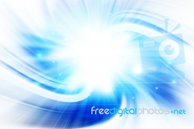 Blue Abstract Background Stock Image