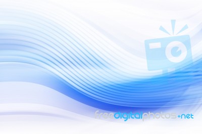 Blue Abstract Background Stock Image