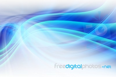 Blue Abstract Background Stock Image