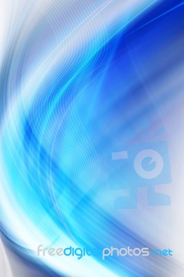 Blue Abstract Background Stock Image